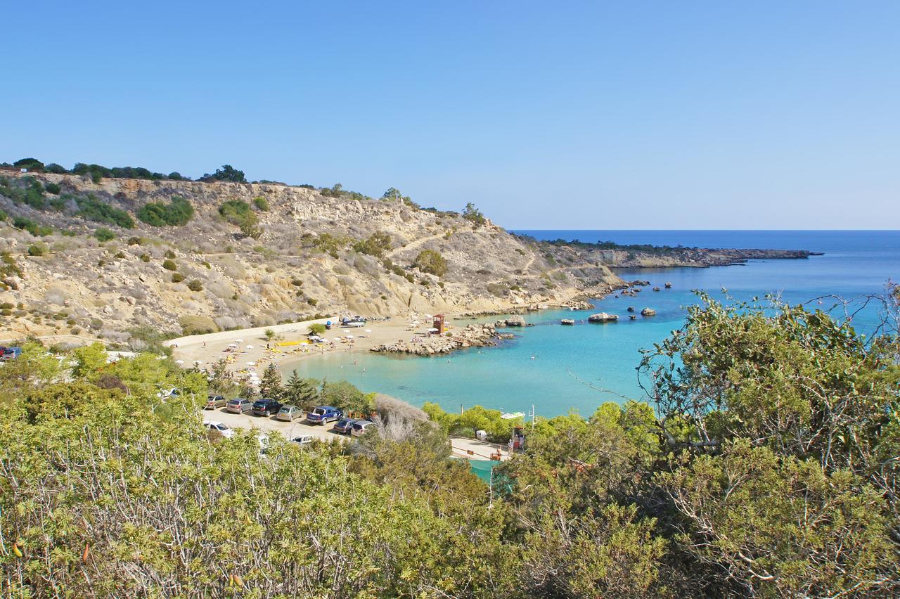 Amber - Coralli Beachfront Apartment Protaras Exterior foto